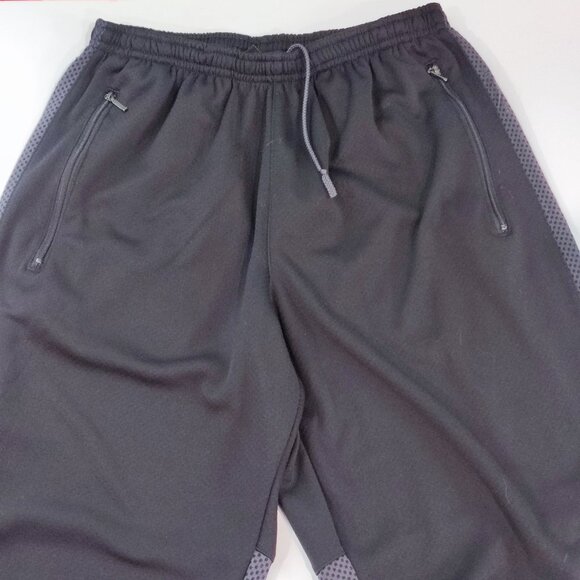 Nike Dri-Fit jogger pants lightweight black grey men's size M - Picture 2 of 16